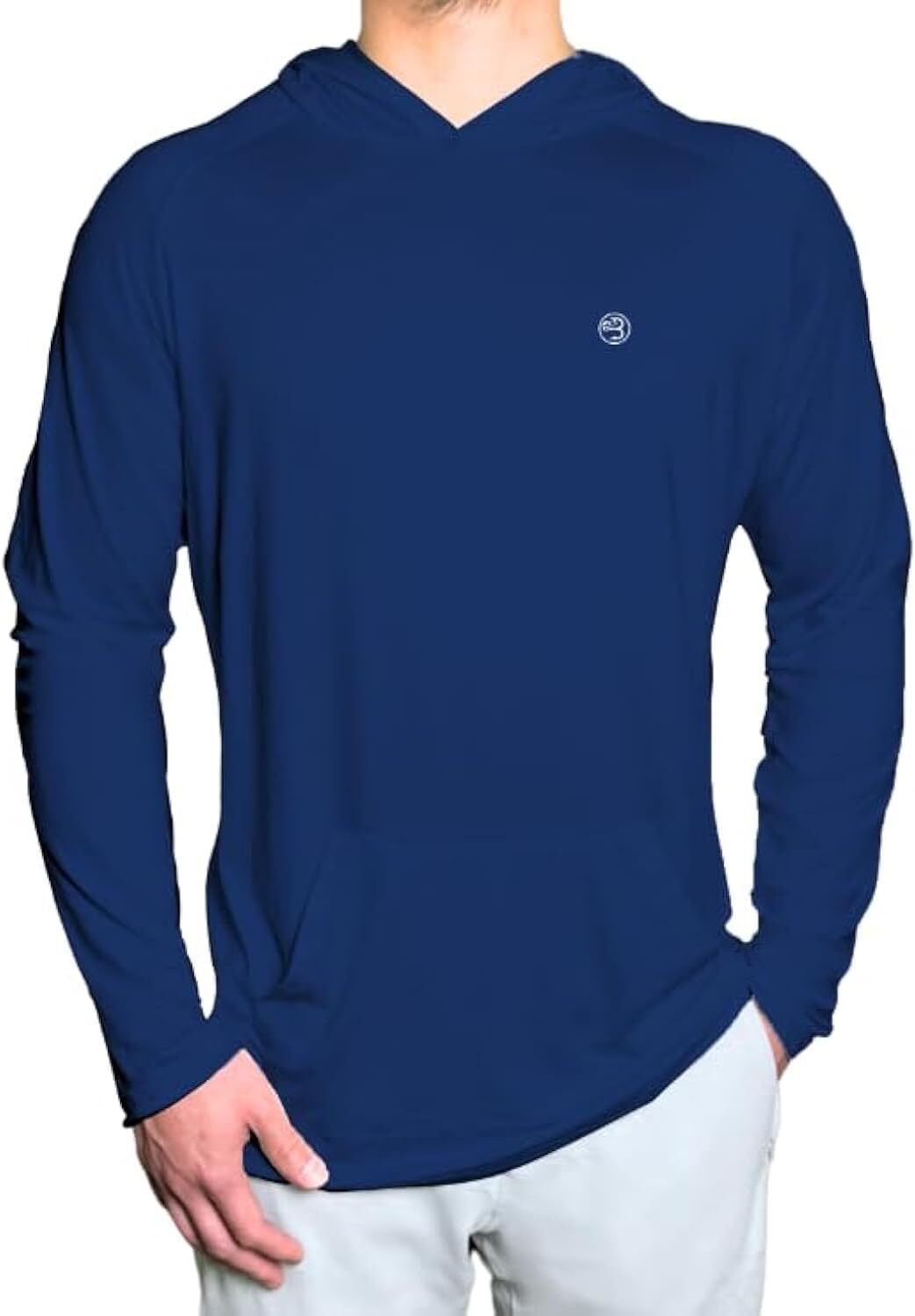 Men's Hooded Sun Shirt UPF 50+ Long Sleeve Fishing Shirt SPF Rash Guard gallery