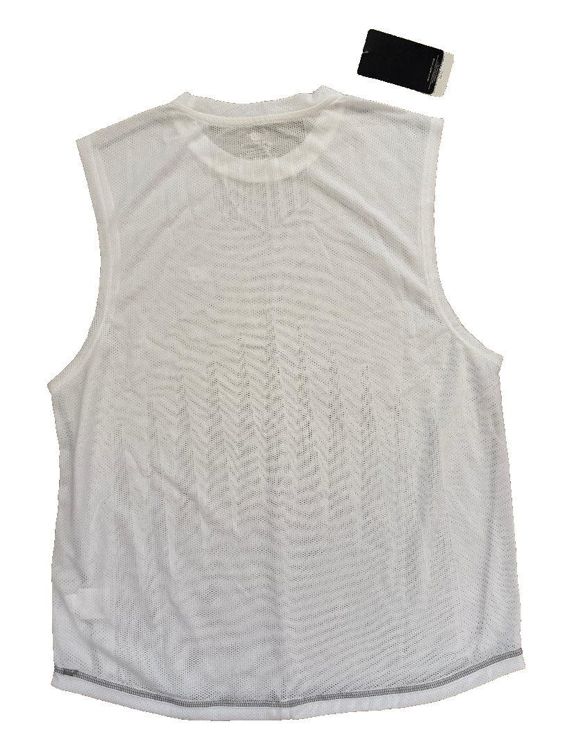 NEW NWT New Balance athletic top sleeveless M MEDIUM semi-fitted SLVS VALVE TEE gallery