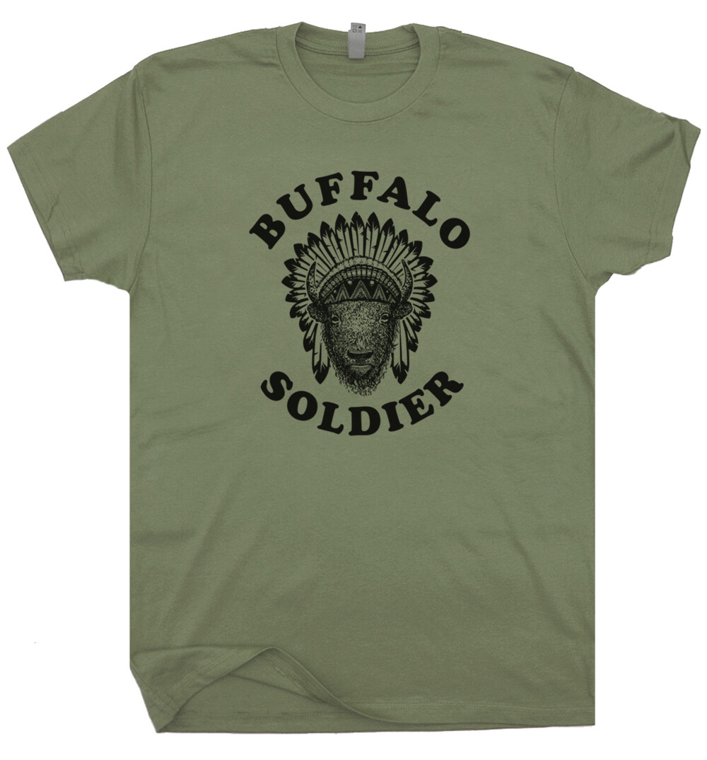 Buffalo Soldier T Shirt Reggae Vintage Retro Rasta Lion Tee Jamaica Cool Graphic gallery