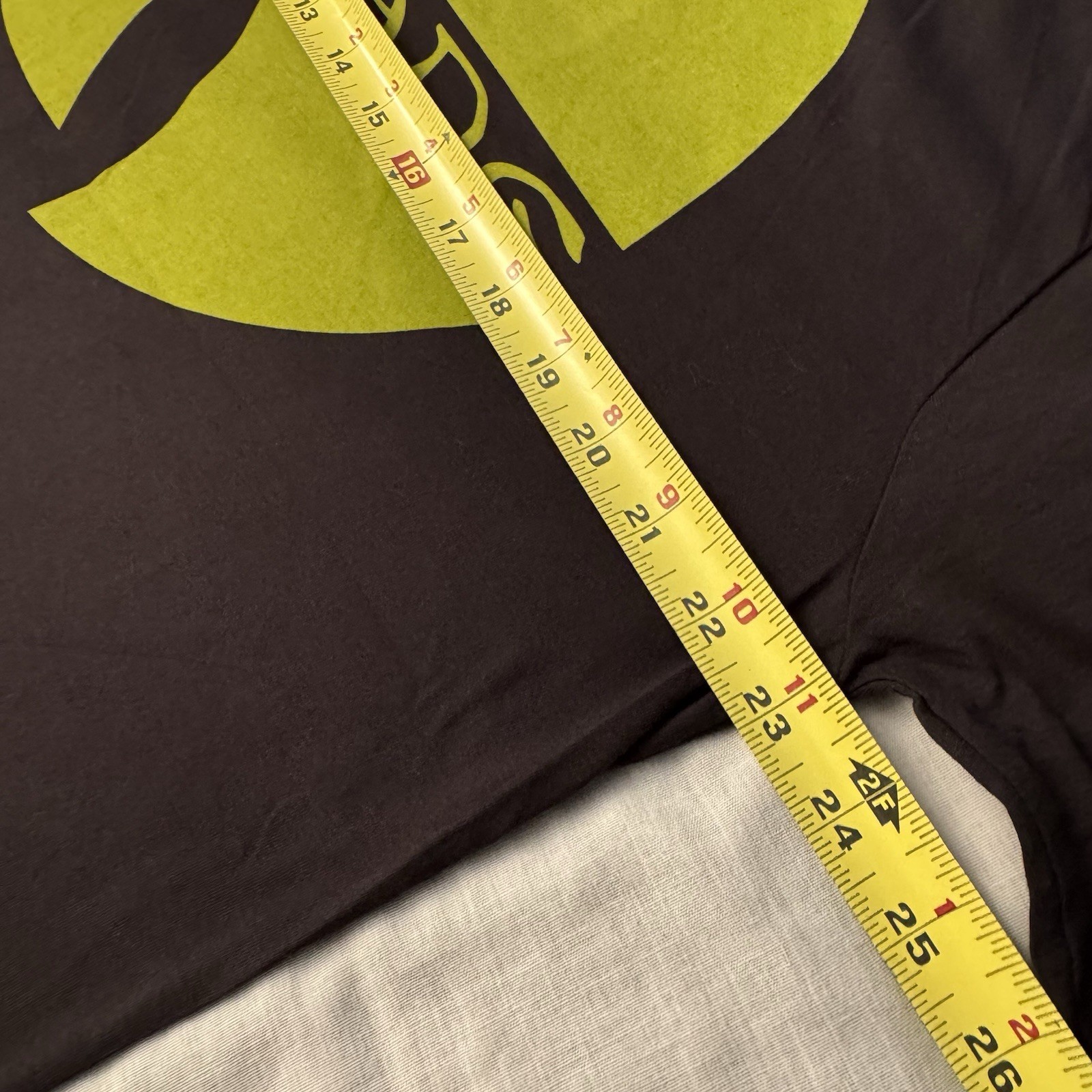 Wu-Tang Clan C.R.E.A.M Cash Rules everything Olive Green Logo T-Shirt Sz Medium gallery