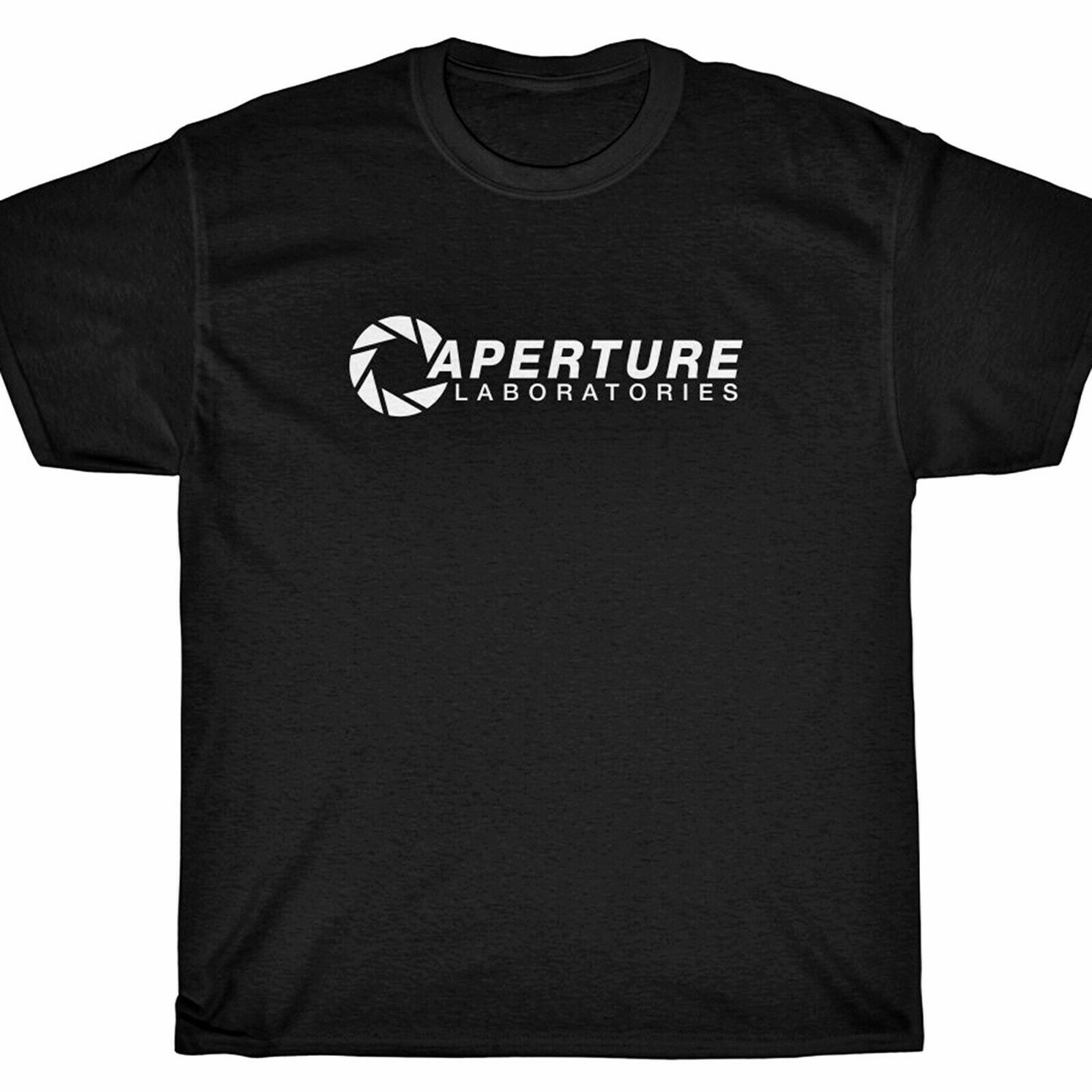 Aperture Laboratories T-Shirt - half portal life video games gallery
