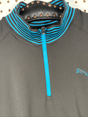 Puma Men’s Medium Storm Cell 1/4 Zip Soft Shell Shirt Jacket Short Sleeve