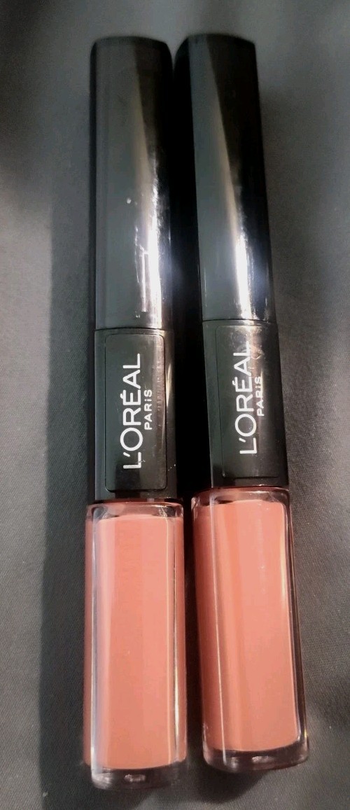 L’Oreal Paris Infallible Pro Last 2 Step Lipstick 201 Everlasting Caramel 2 PACK