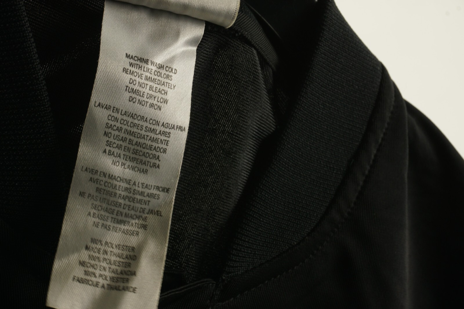Vintage adidas Snap Front Satin Referee Shirt Mens Small Oversized Relaxed Black gallery