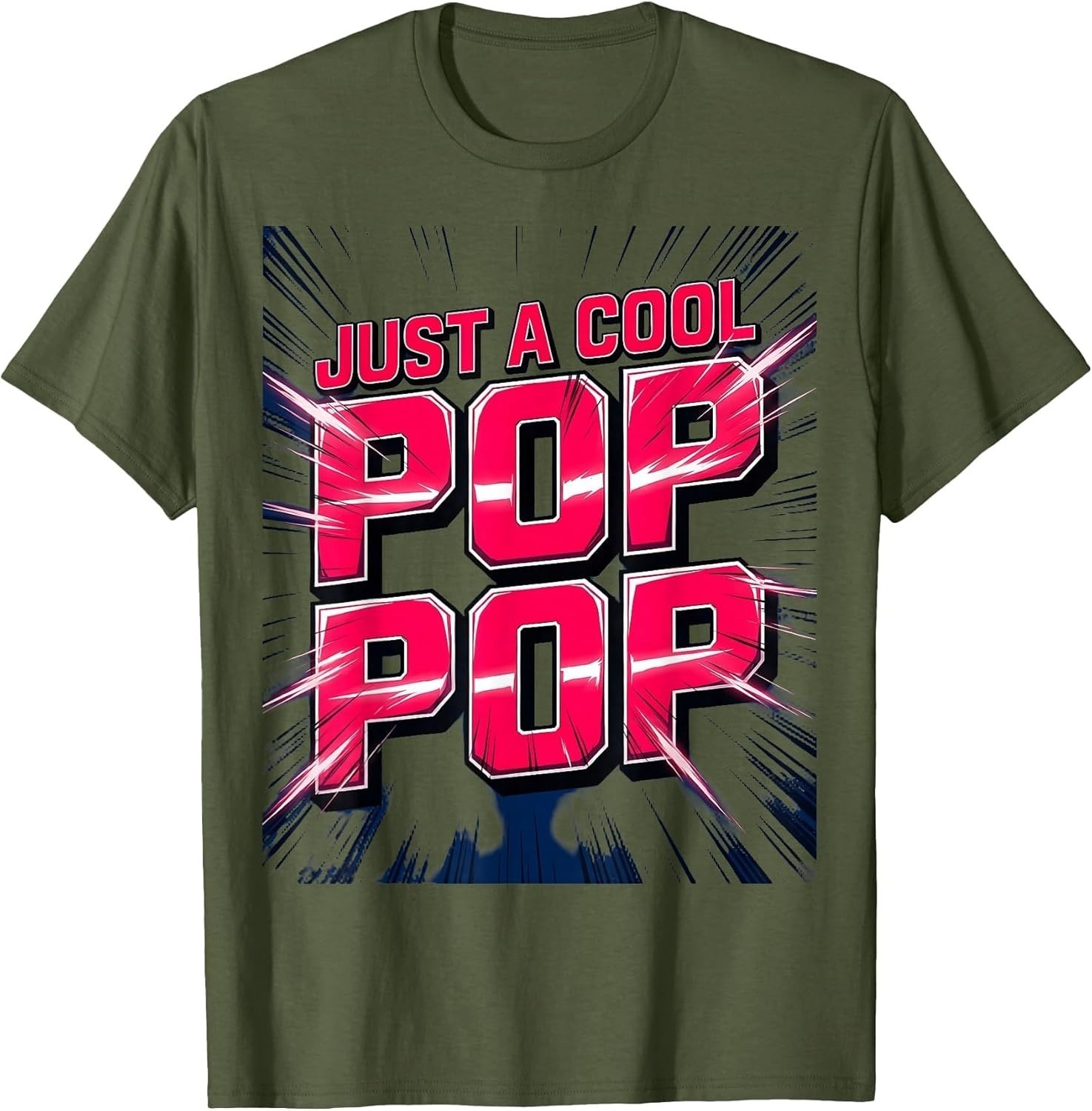 Just a Cool Pop Pop Grandfather Pride Unisex T-Shirt gallery