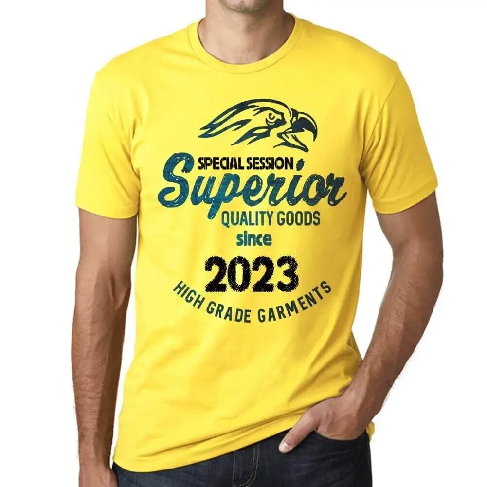 Men’s Graphic T-Shirt Special Session Superior Quality Goods Since 2023 1st