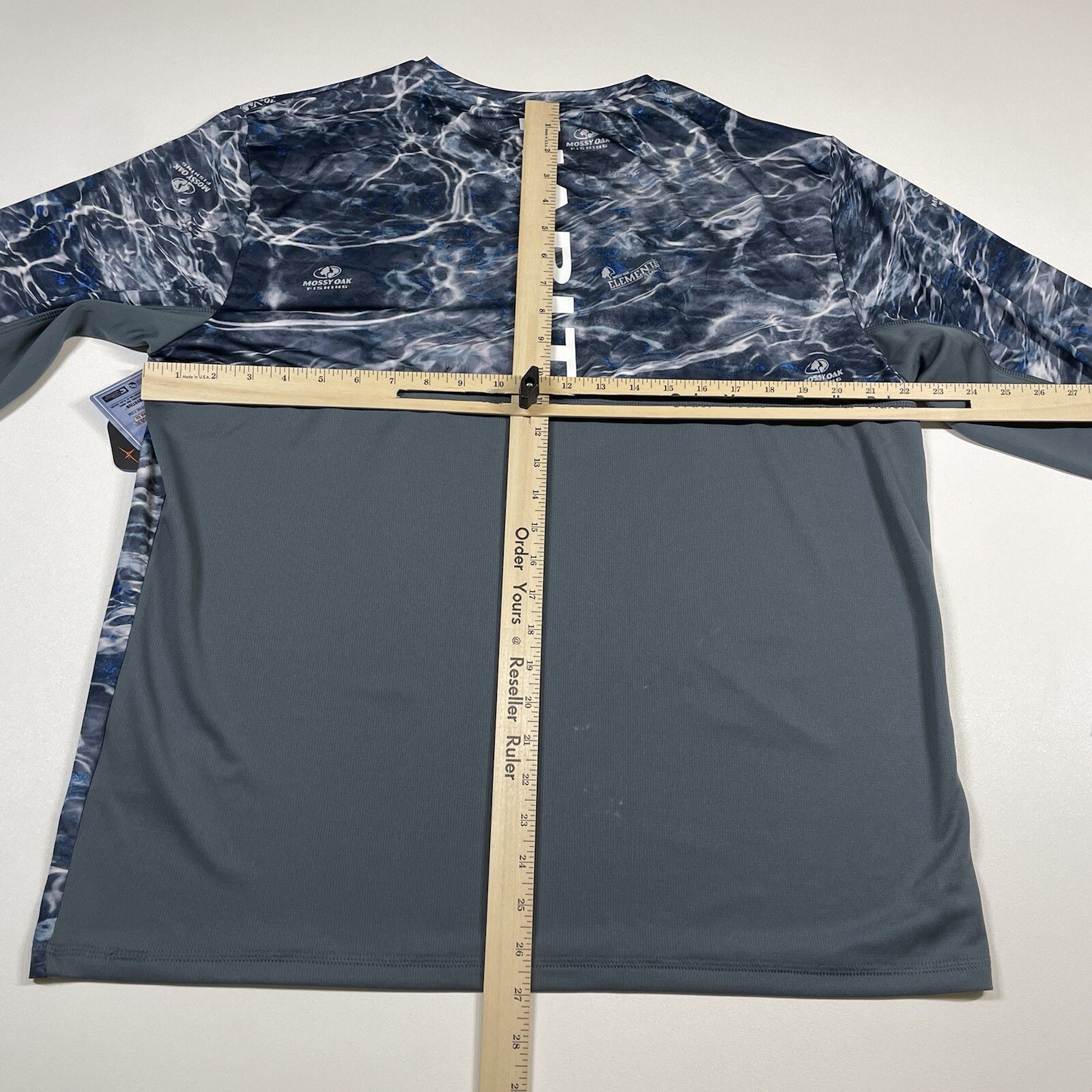 Habit Shirt Men Large Multicolor Stormy Weather Dave’s Marina Performance NEW gallery