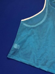 DSQUARED2 men’s summer blue back&front racer mesh muscle tank top SZ L