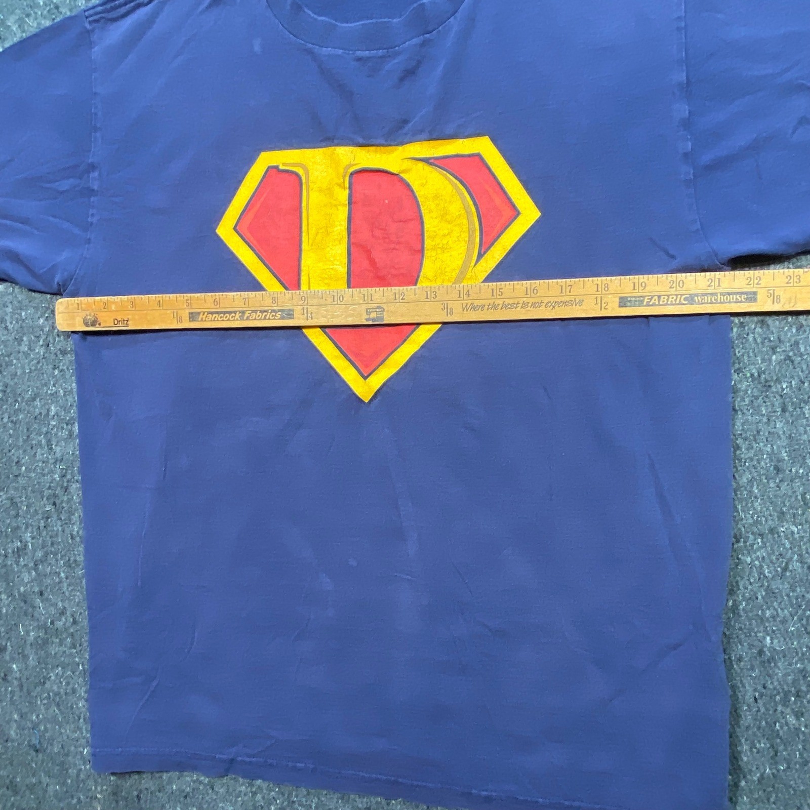 Discovery Channel Superdad T Shirt Large L Mens Blue Vintage Funny Graphic Tee gallery