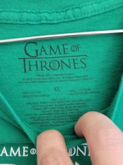 Game of Thrones “I Drink and I Know Things” Tyrion Lannister T-Shirt Men’s XL Gr