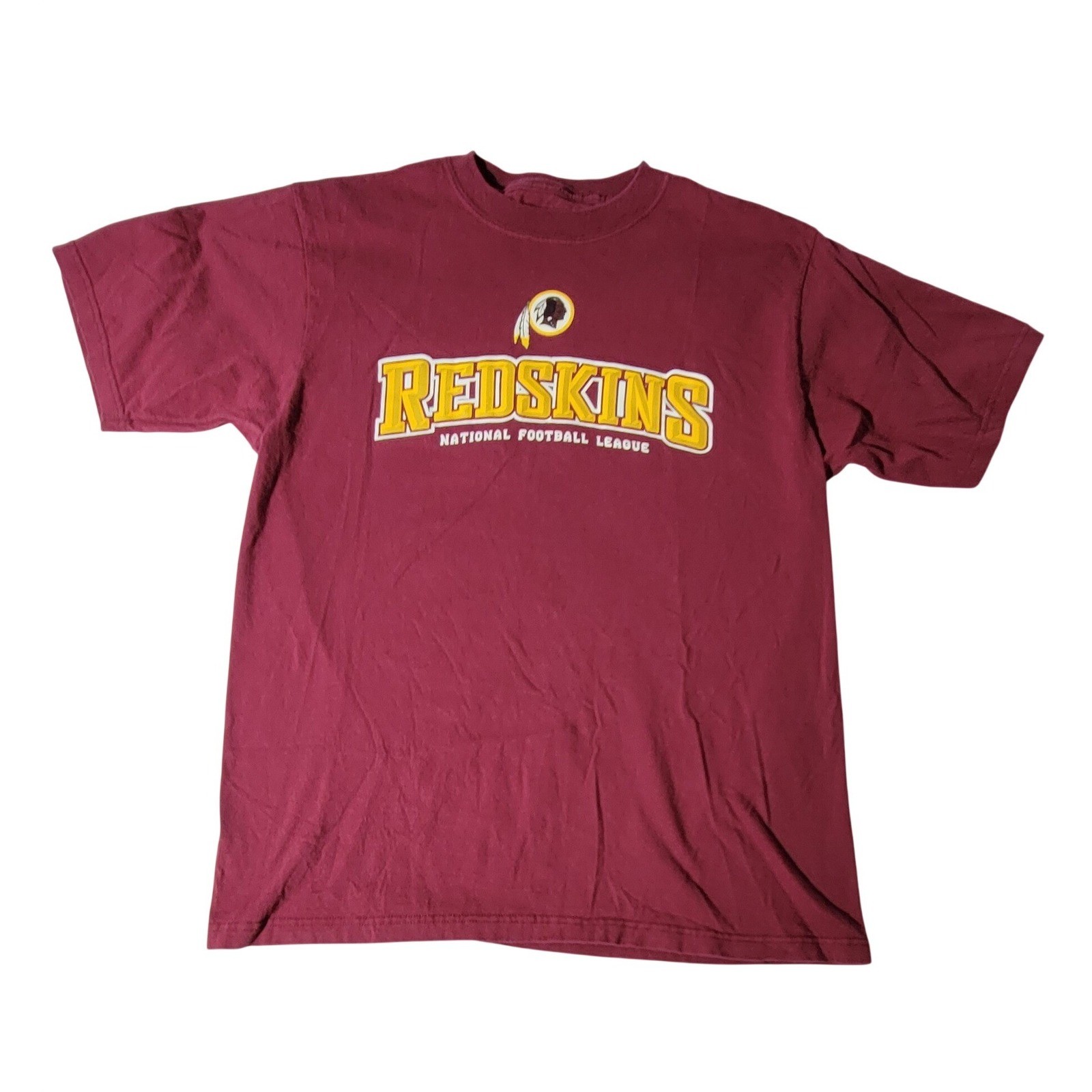 Reebok NFL Washington Redskins Burgundy Graphic T-Shirt Mens Medium gallery