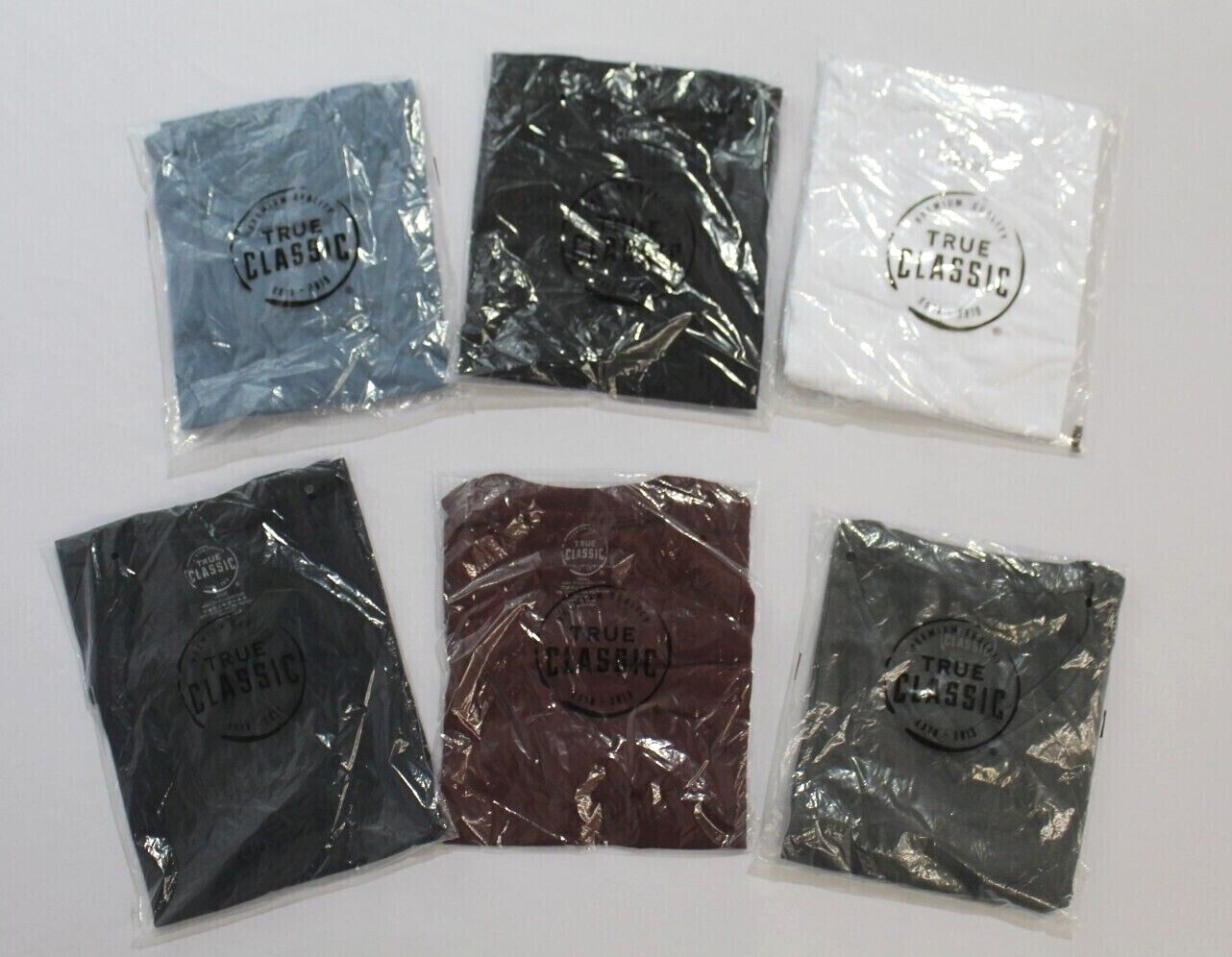 True Classic Men's Short/Long Sleeve Crew Neck Tees Asst Colors Size (S-3XL) gallery