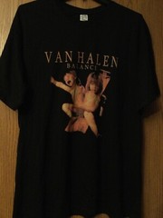 Van Halen – “Balance” – Black – 3XL – Front Graphics Different From LP Cover
