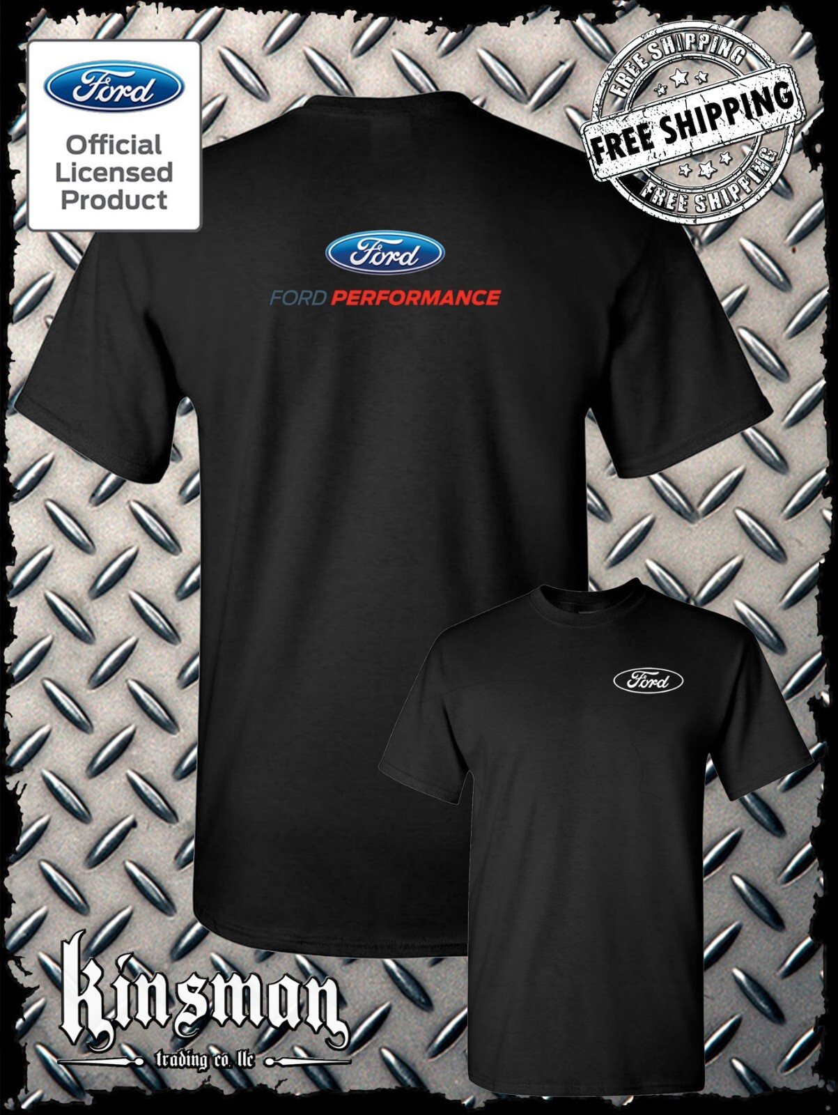 Ford Performance 2-Sided T-Shirt - Official Licensed Product - Mustang F-150 gallery