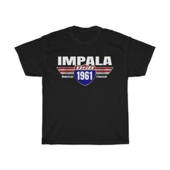 1961 Impala Chevrolet Chevy Tee T Shirt – Gift, Hat, Mug, Birthday 61