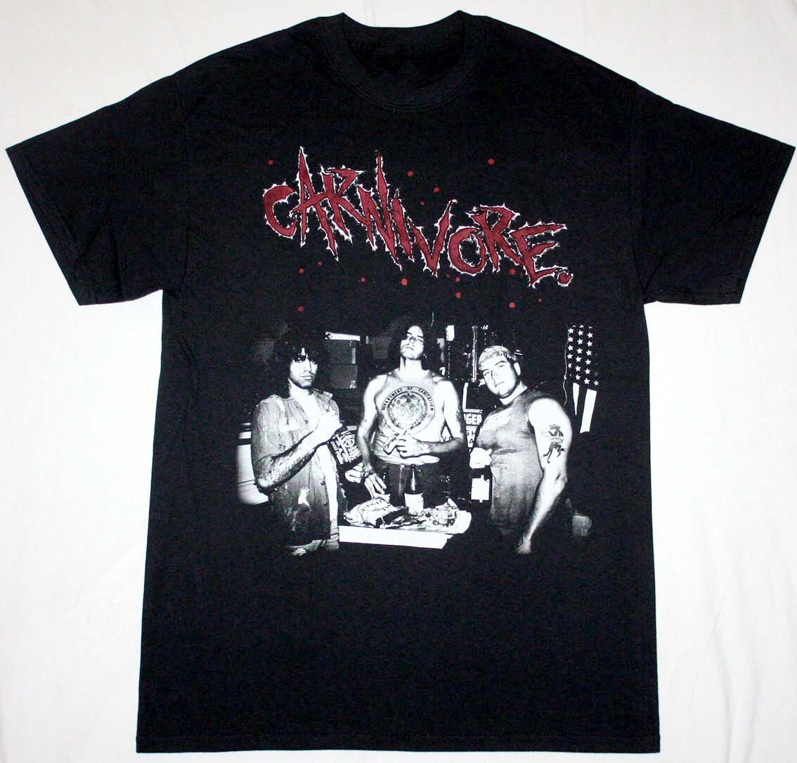 Carnivore Band Black Color All Size T- Shirt BL891