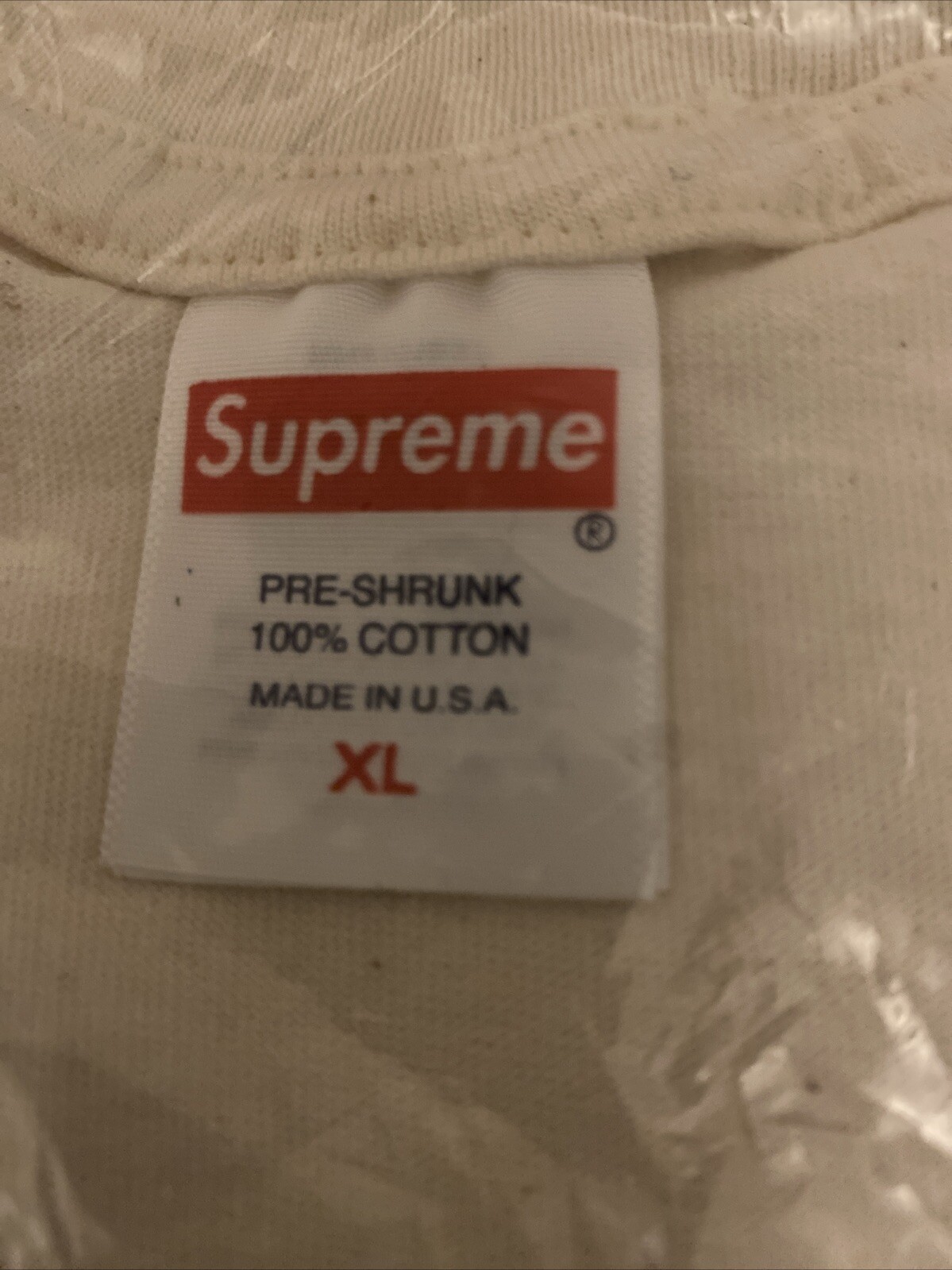 Supreme Collage Tee Natural XL SS24 Streetwear Photo Women's History Museum gallery