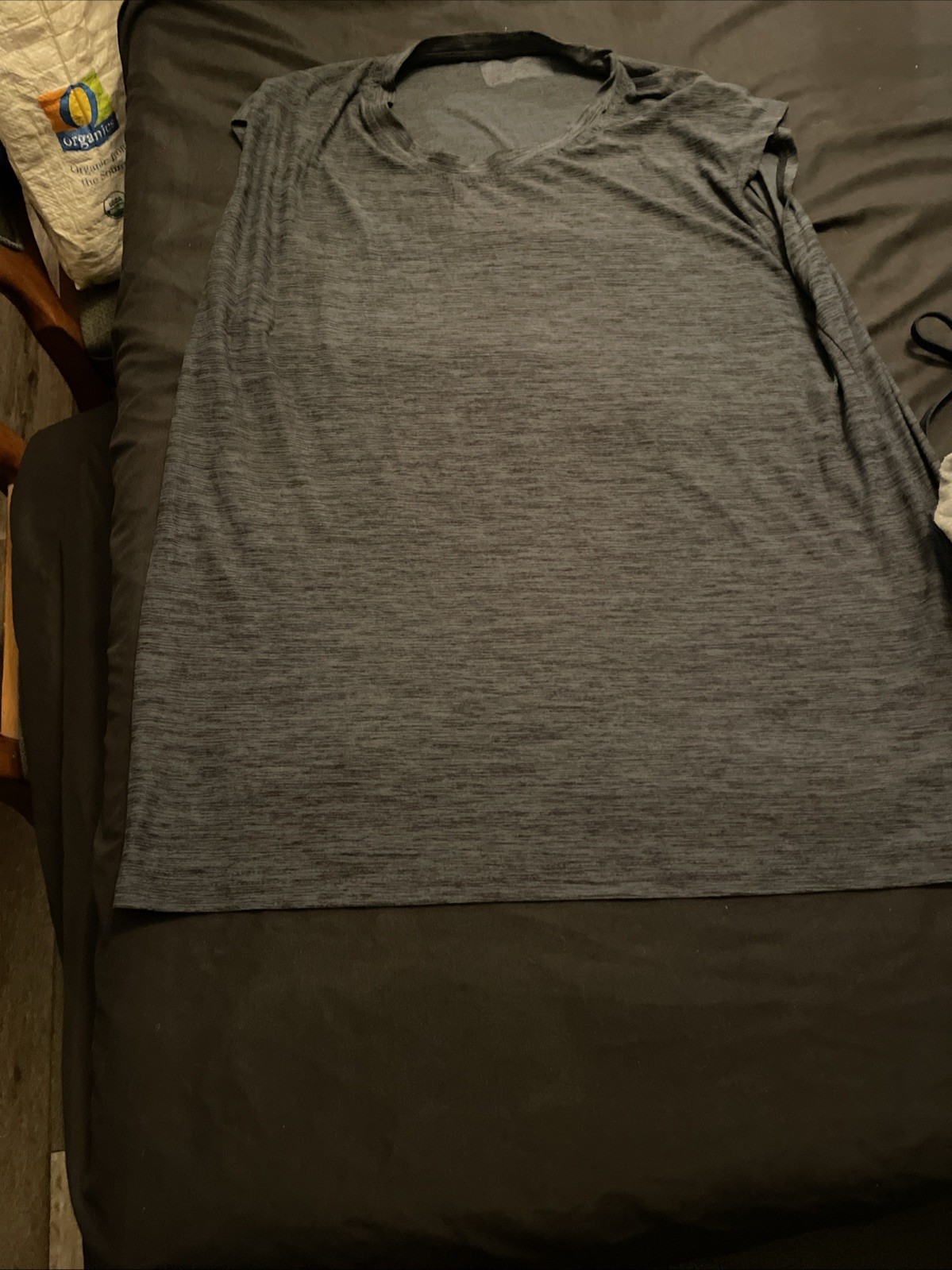 Sport-Tek Mens Sleeveless Dri-Fit Competitor Moisture Wicking T-Shirt Gray xl
