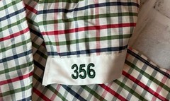Porsche Design Men’s L Drivers Selection 365 Checkered Long Sleeve Shirt NWOT