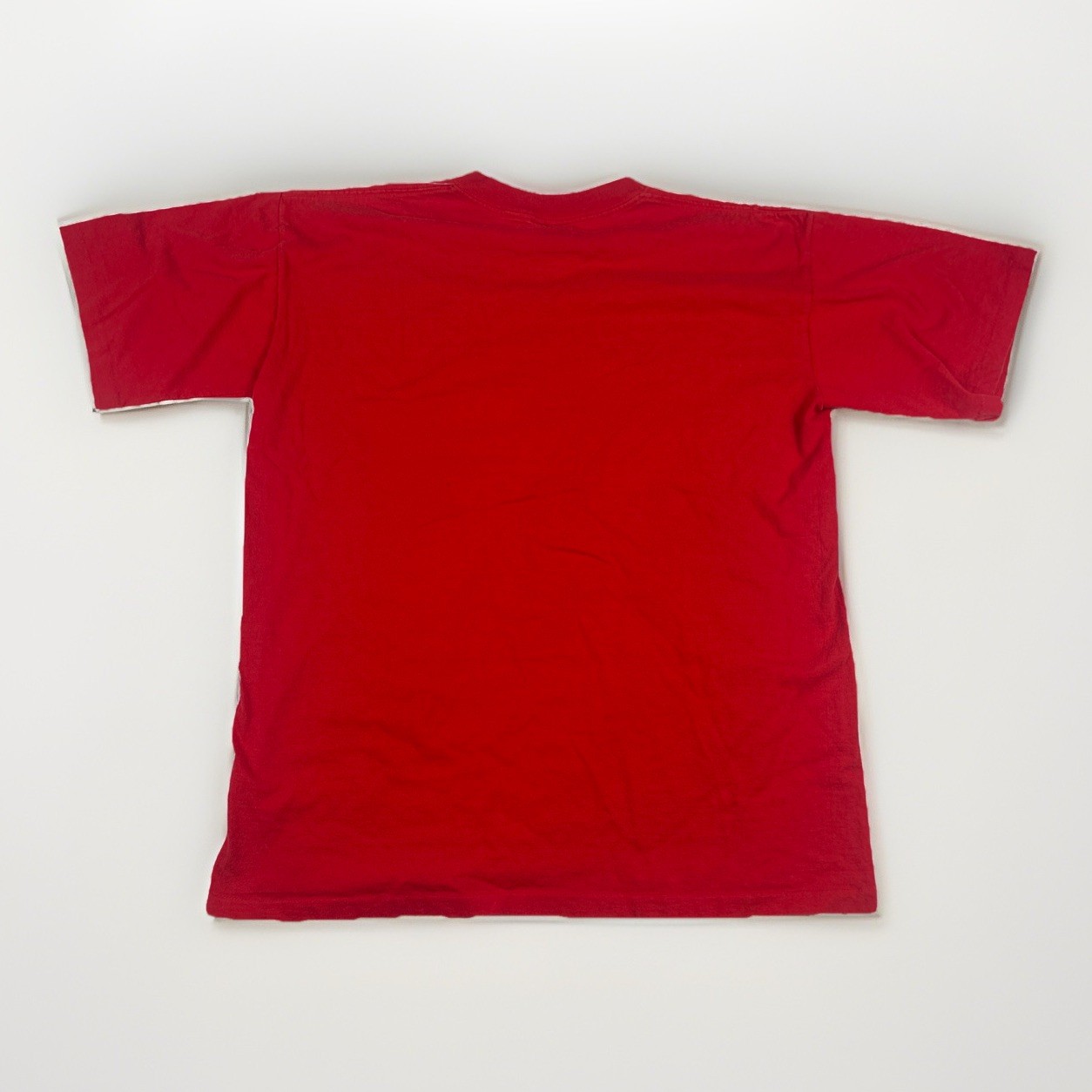 Vintage 1991 Nutmeg Mills Cincinnati Reds Red MLB Baseball T Shirt Size L gallery