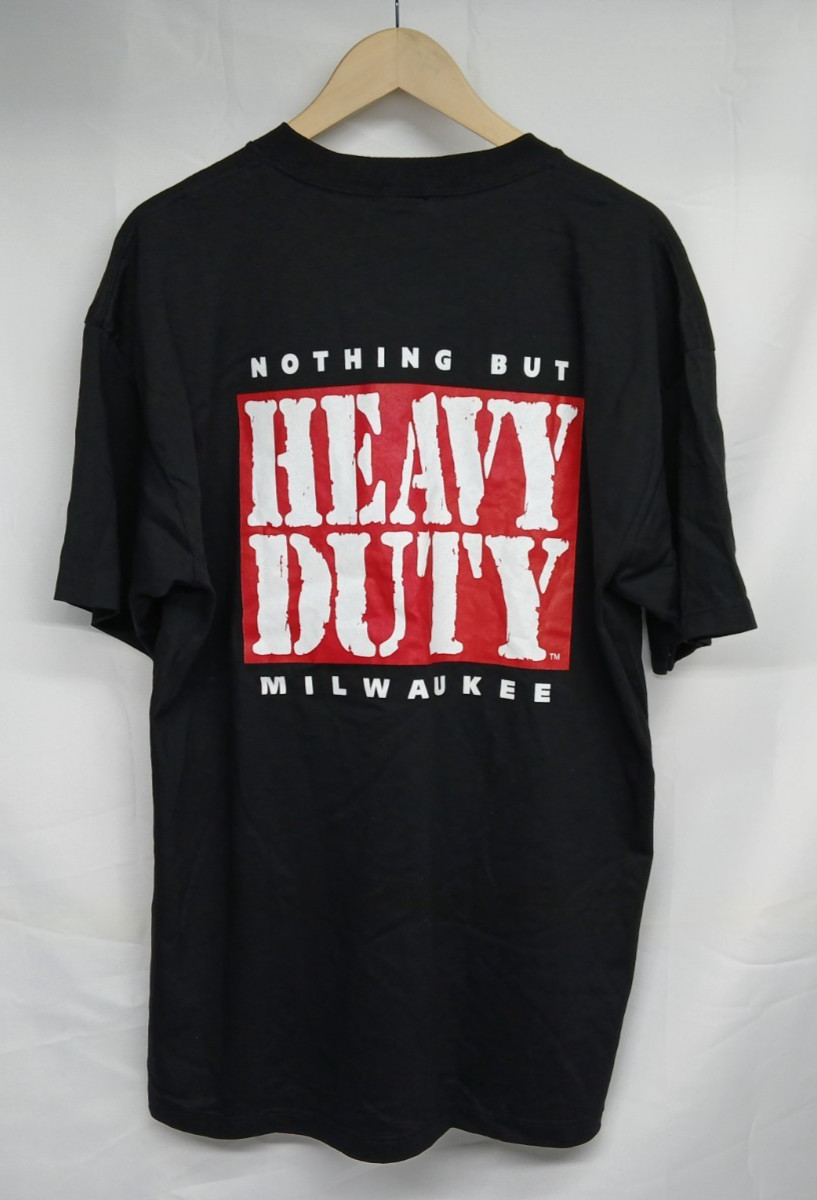 Vintage Milwaukee Tools Nothing But Heavy Duty T shirt Size XL gallery