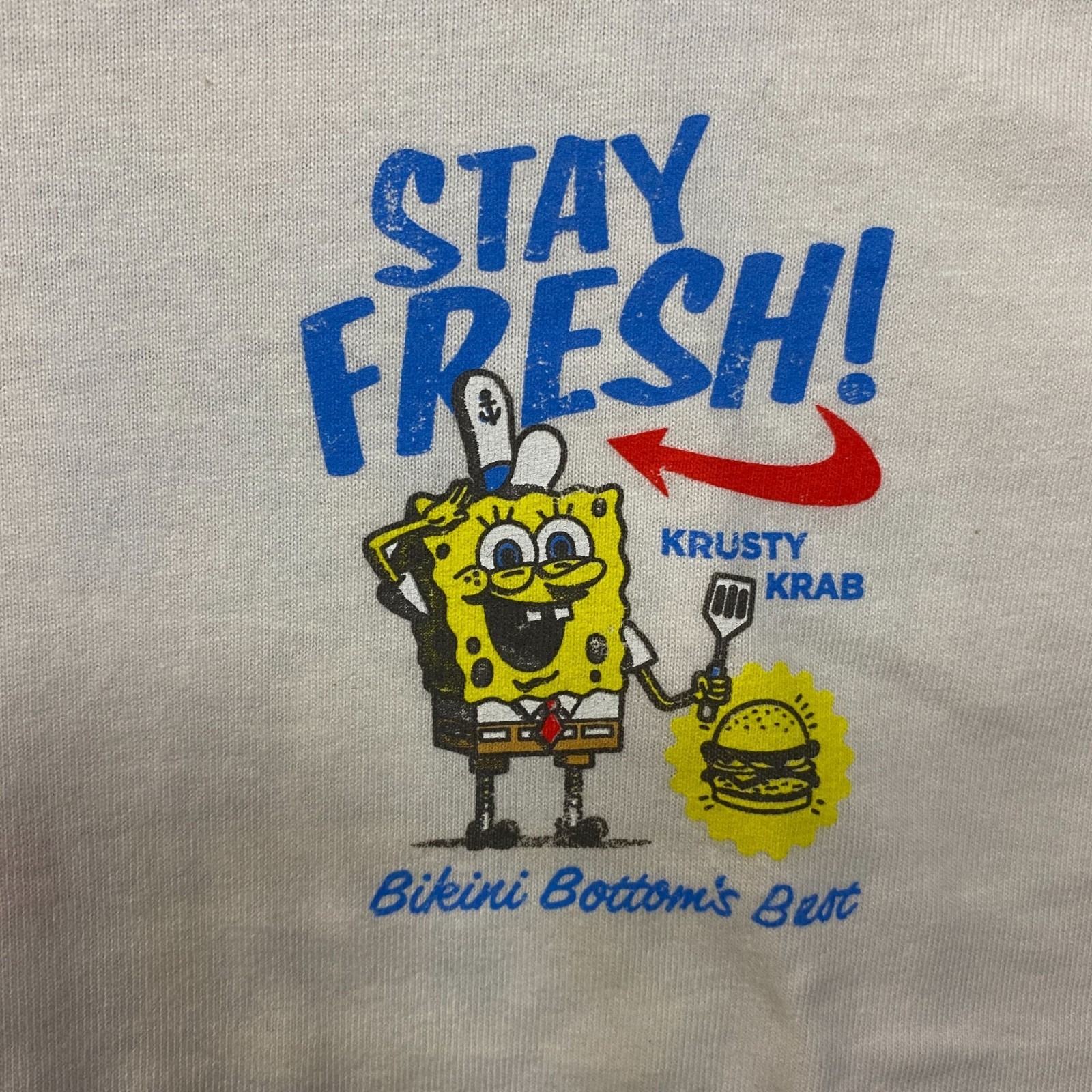 Nickelodeon SpongeBob SquarePants Krabby Patty Graphic T-Shirt Large gallery