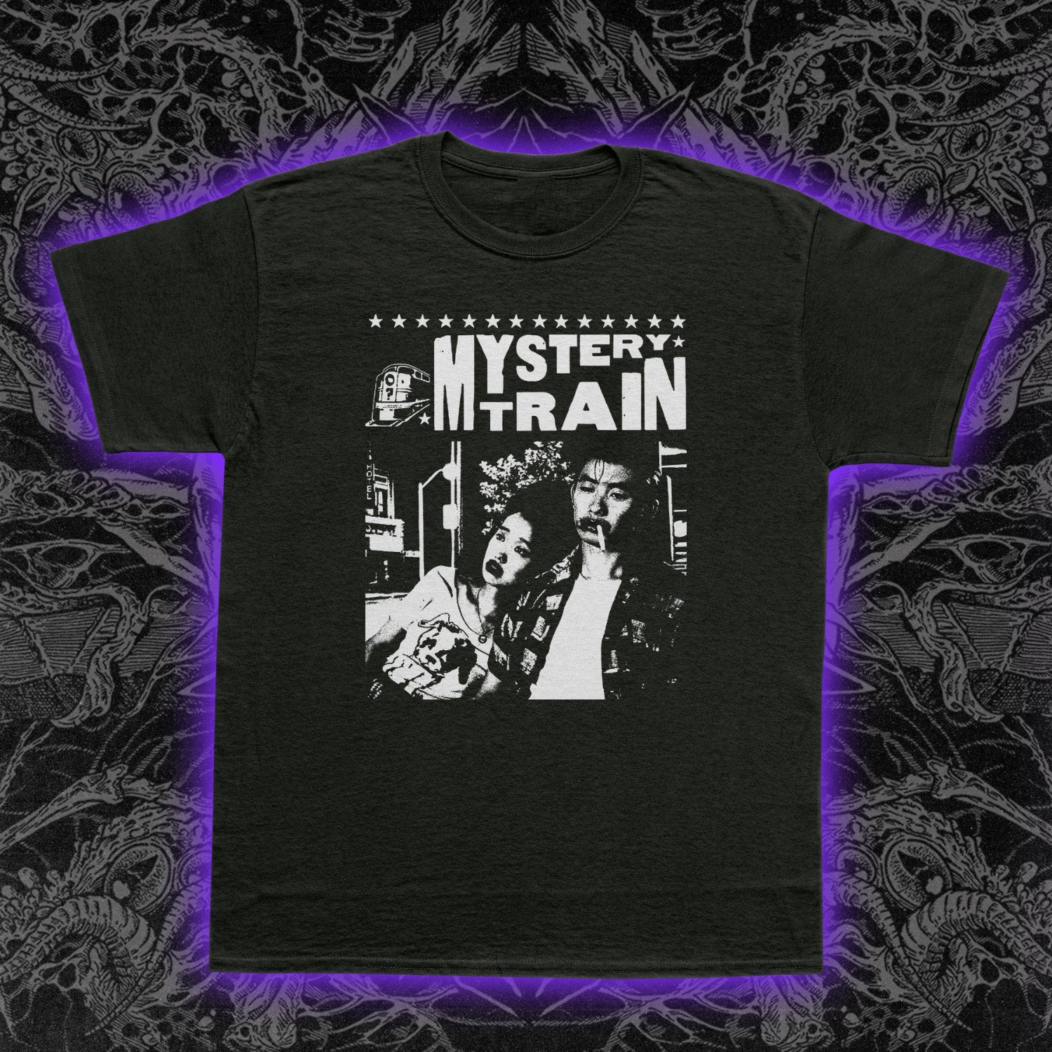 Mystery Train T-Shirt 1989 Cult Indie Film Tee Jim Jarmusch Graphic Shirt gallery
