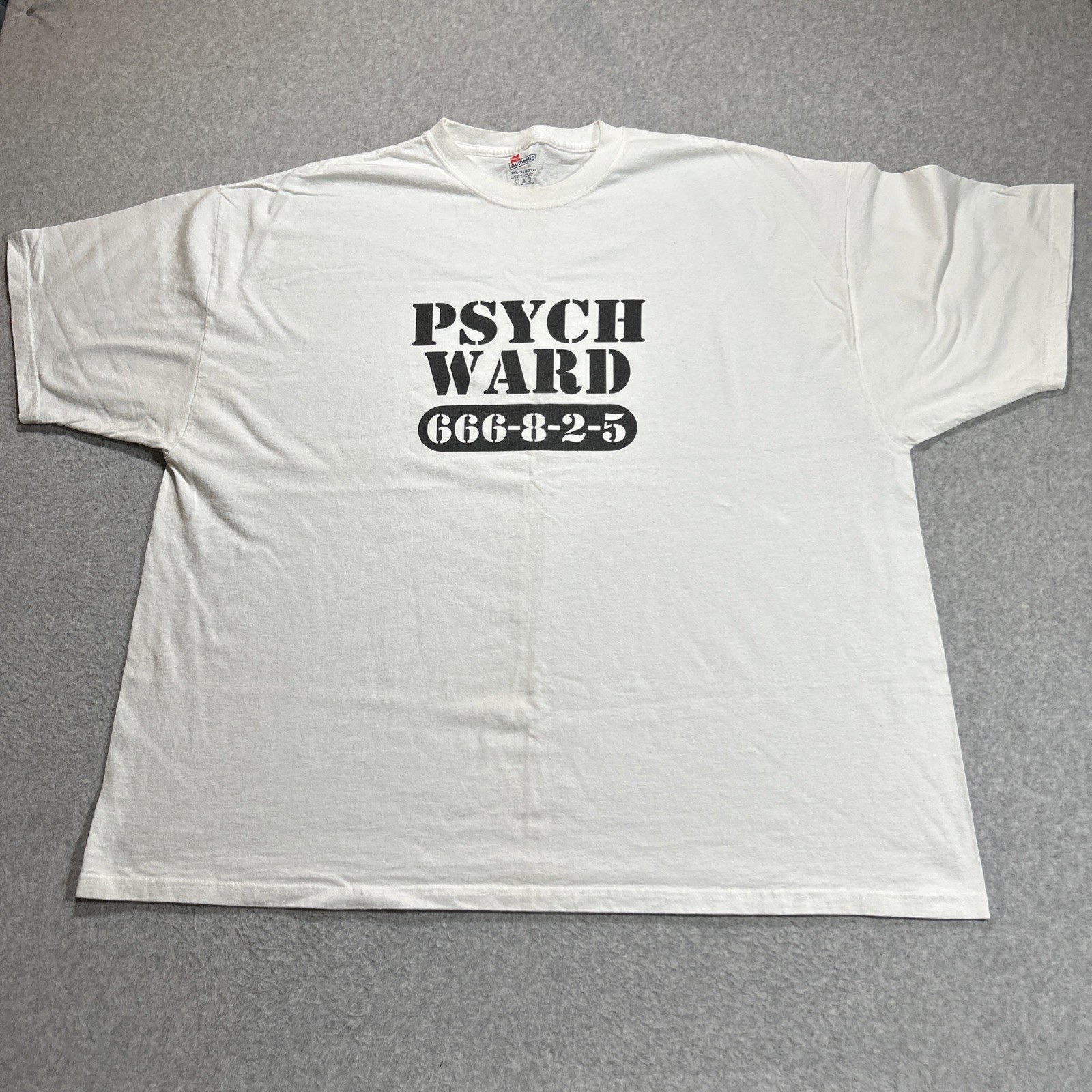 VTG Psych Ward Patient Comedy Parody Graphic Shirt – Mens Size 3XL