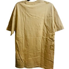 GREEN Apple Tree T Shirt Men’s Size Large Beige Short Sleeve Crewneck Vintage