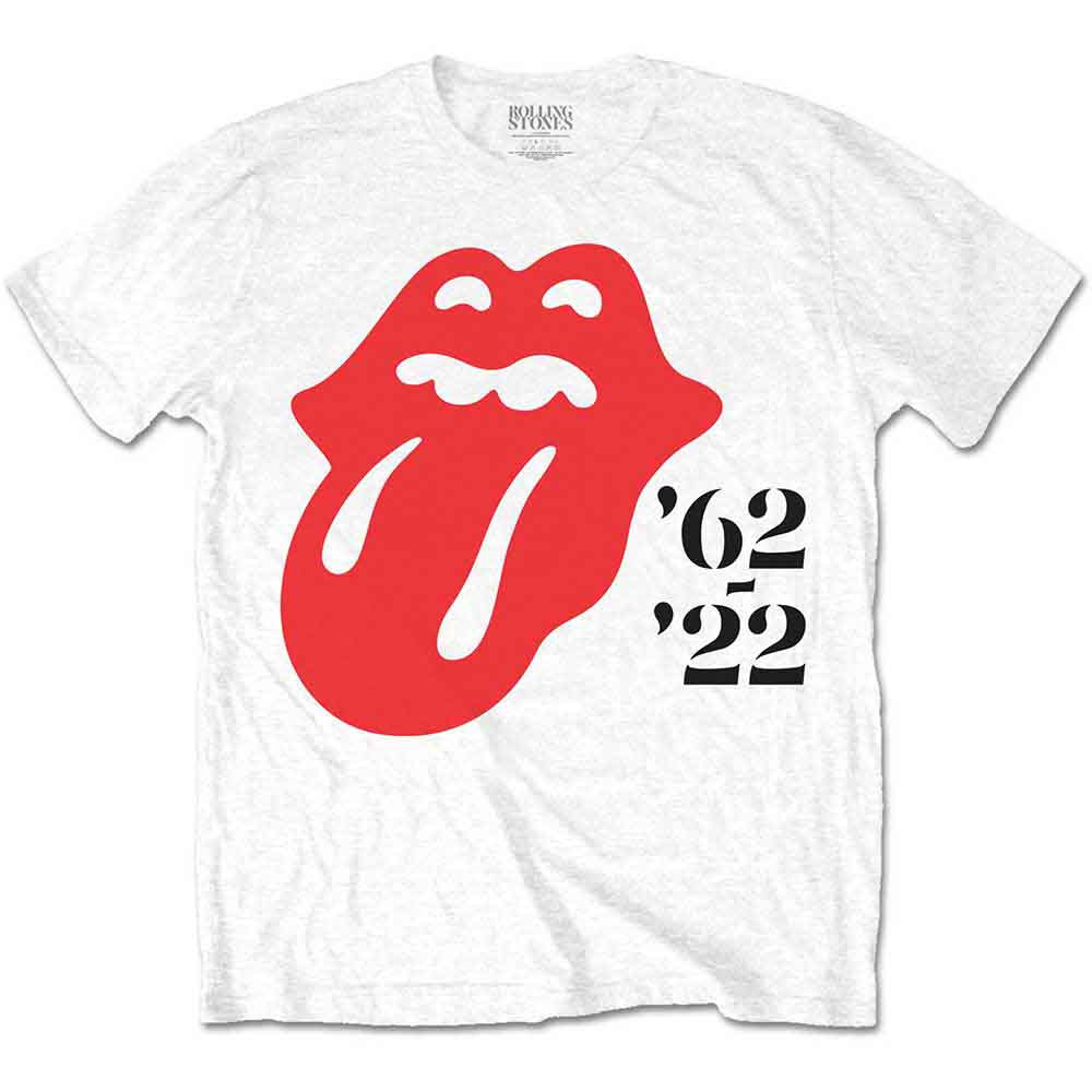 The Rolling Stones Sixty ’62 – ’22 Official Tee T-Shirt Mens Unisex