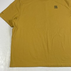 Duluth Shirt Mens Extra Large Yellow Alaskan Hardgear Short Sleeve Hiking Casual