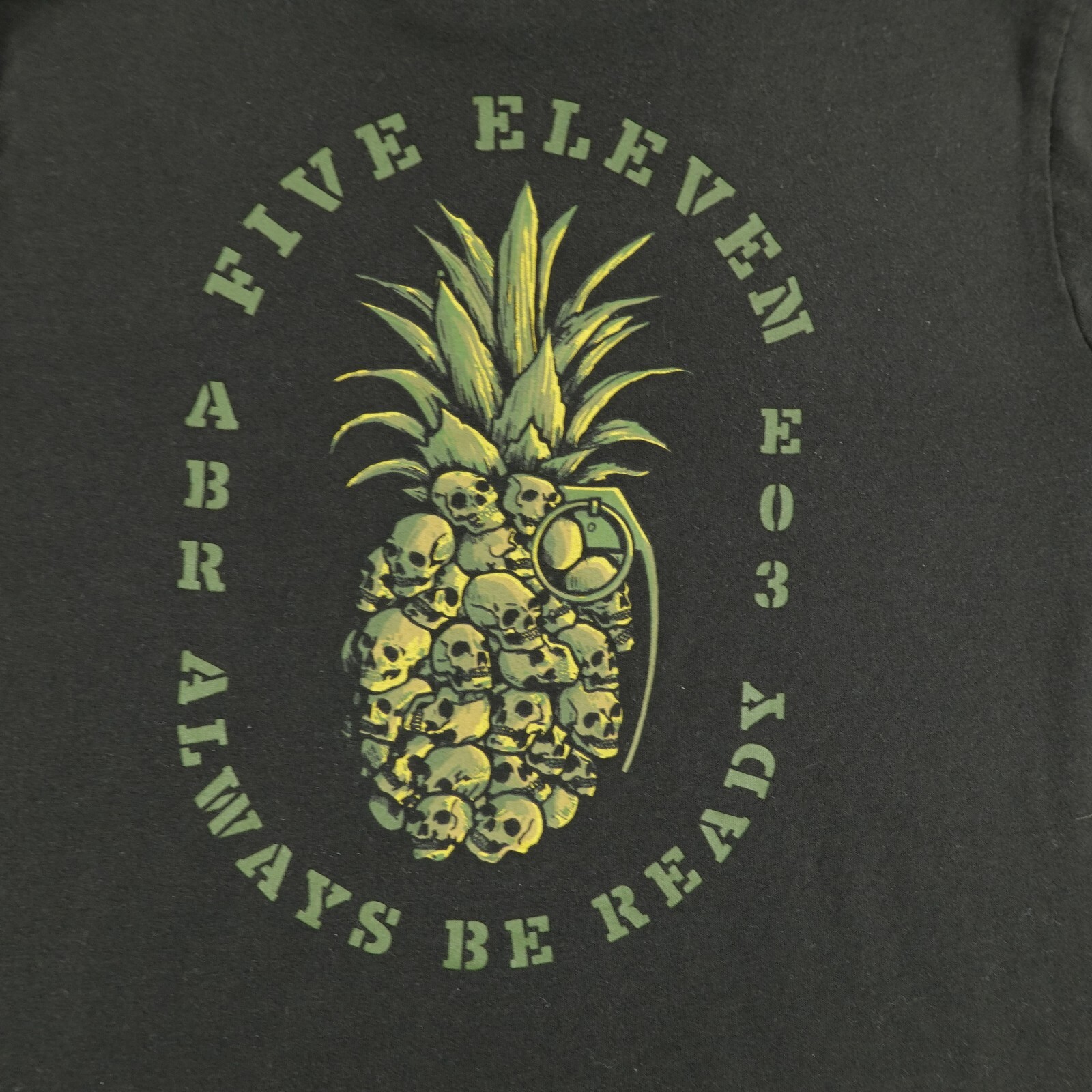 5.11 Tactical Shirt Mens Medium Black Pineapple Grenade Always Be Ready Utility gallery