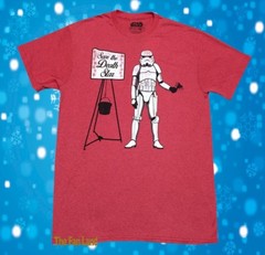 New Star Wars Stormtrooper Save the Death Star Men’s Christmas Mens T-Shirt