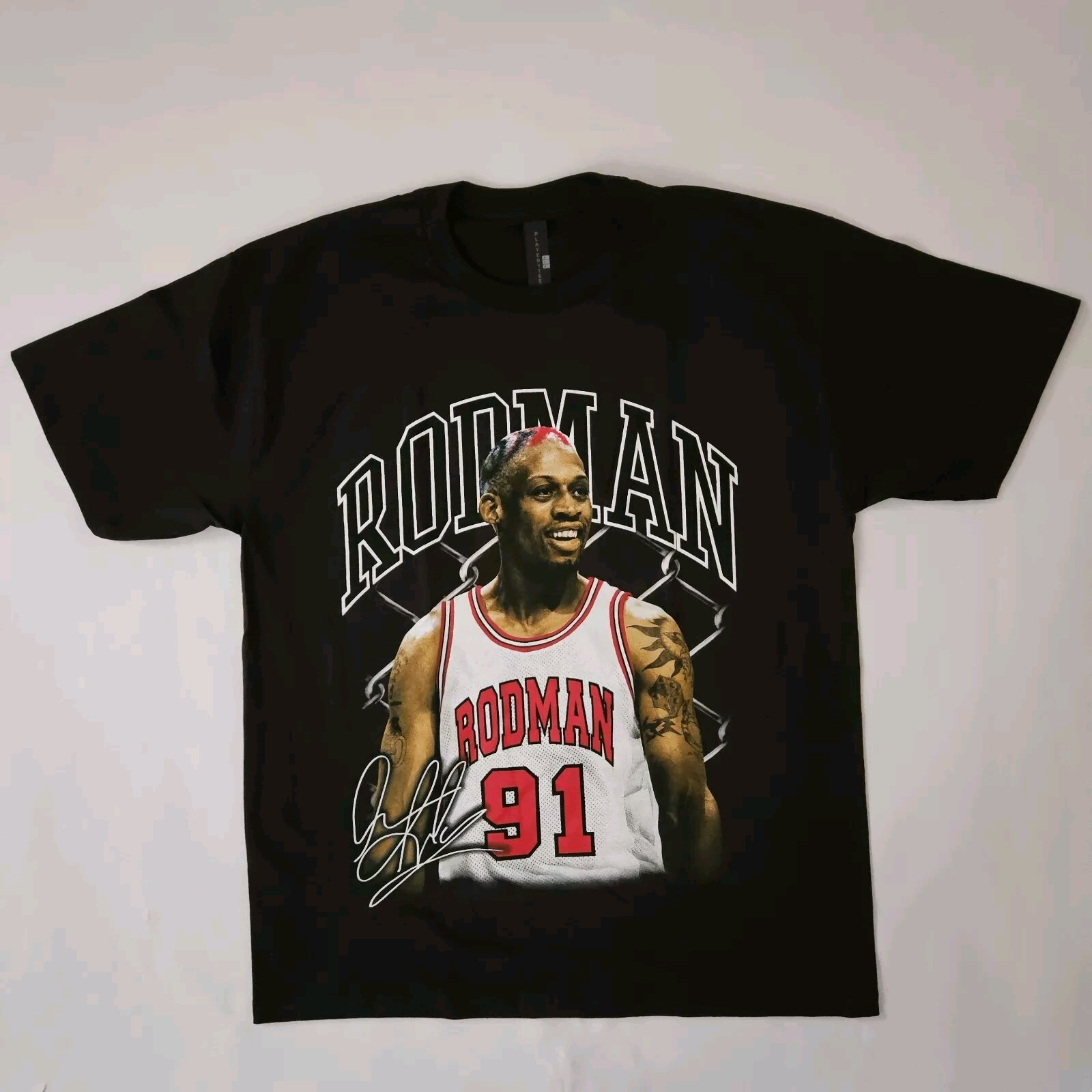 FREE SAME DAY SHIPPING New DENNIS RODMAN The Worm Shirt Size Medium gallery