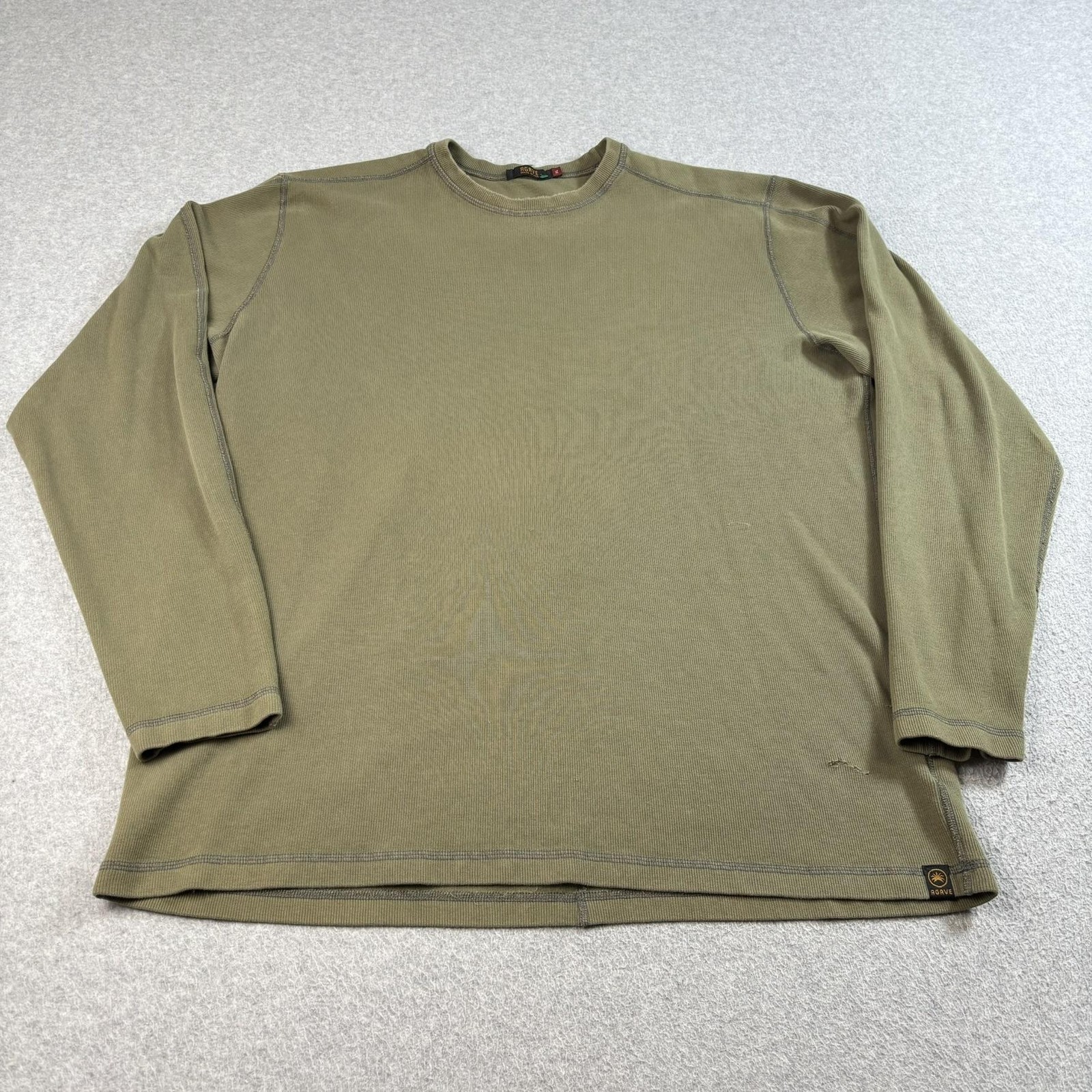 Agave Denimsmith Shirt Mens XL Green High Camp Long Sleeve Made USA Heritage gallery