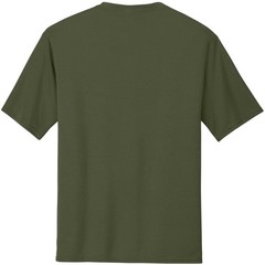 Solid Performance Military T-Shirts 100% Polyester Moisture Wicking Tee, 6-Pack