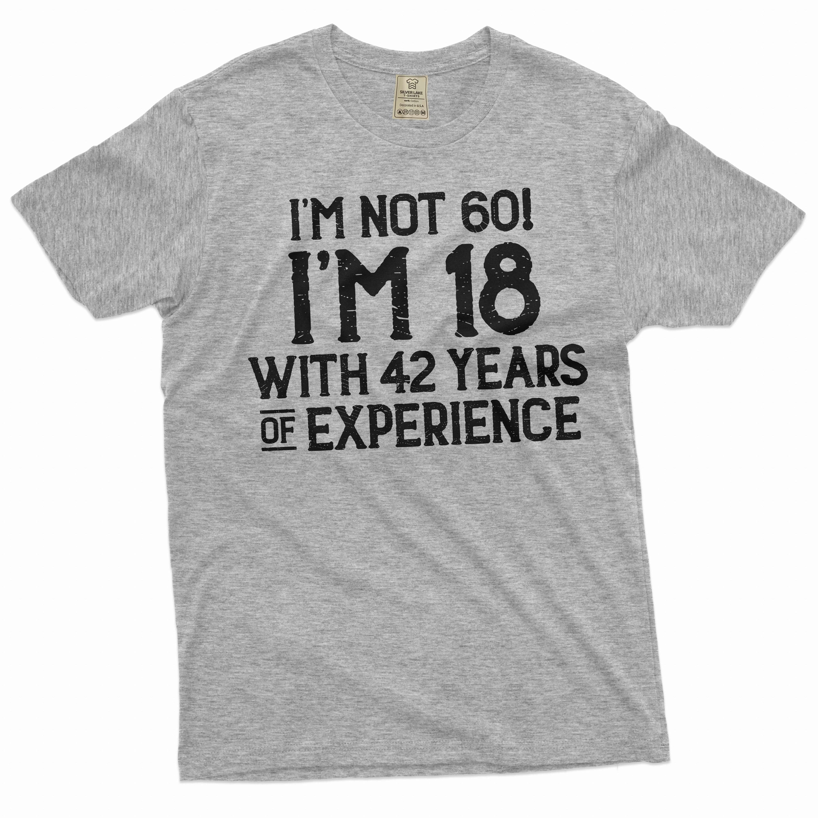 Men's Funny 60 year anniversary T-shirt Papa Grandpa Dad Father's day Gift Tee gallery