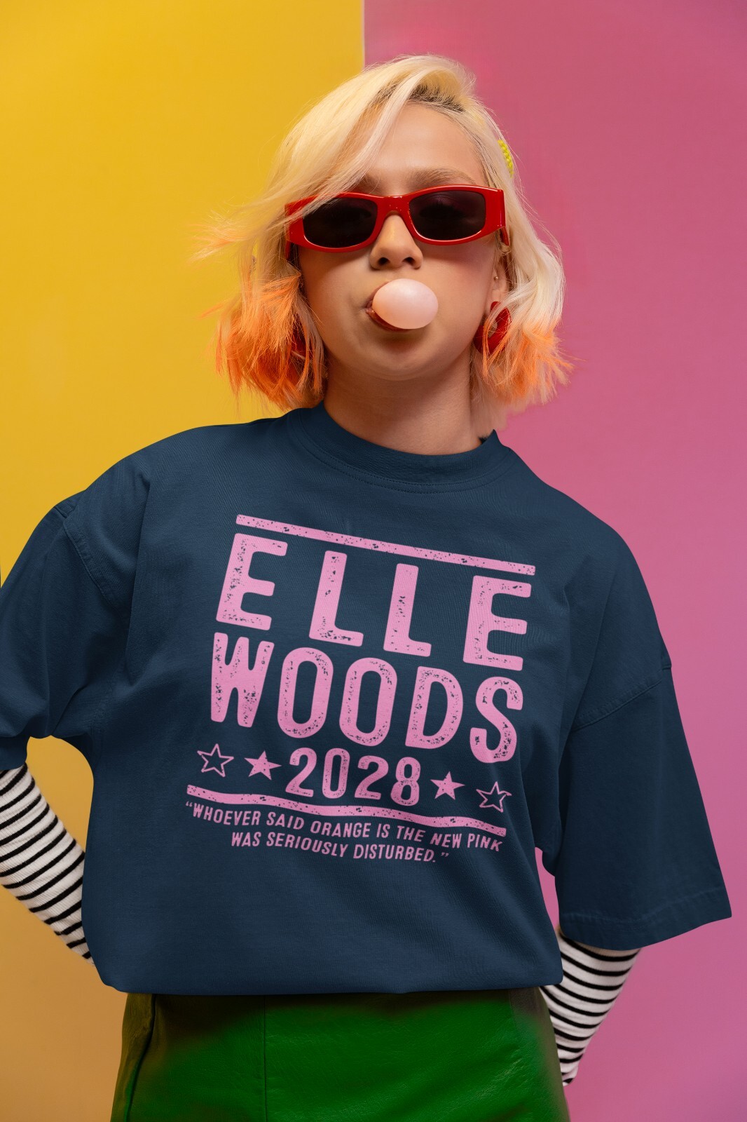 Elle Woods 2028 Election - funny lawyer comedy movie Xs-5x Unisex Soft Tshirt gallery