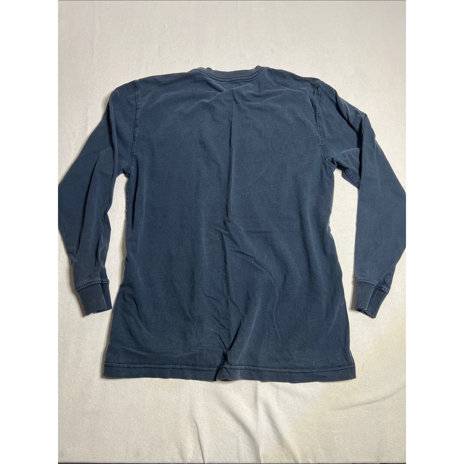 Dickies Navy Long-Sleeve Pocket Tee - Crewneck Work Shirt gallery