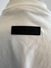 Fear of God Essentials Cloud Dancer T Shirt Short Sleeve Solid Relaxed Fit M