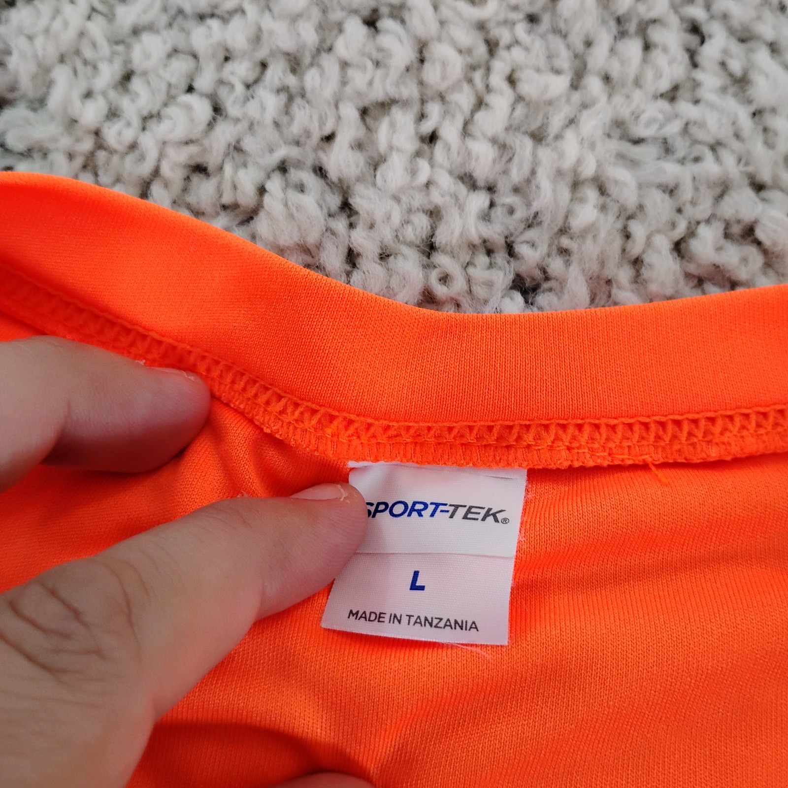 Dirty Hooker Shirt Mens Large Orange Performance Fishing Beach Beer Outdoor A9 gallery