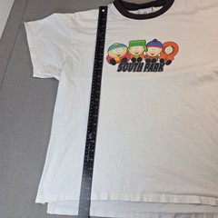 Comedy Central South Park Ringer T Shirt Large 2005 Vintage Cartoon Graphic