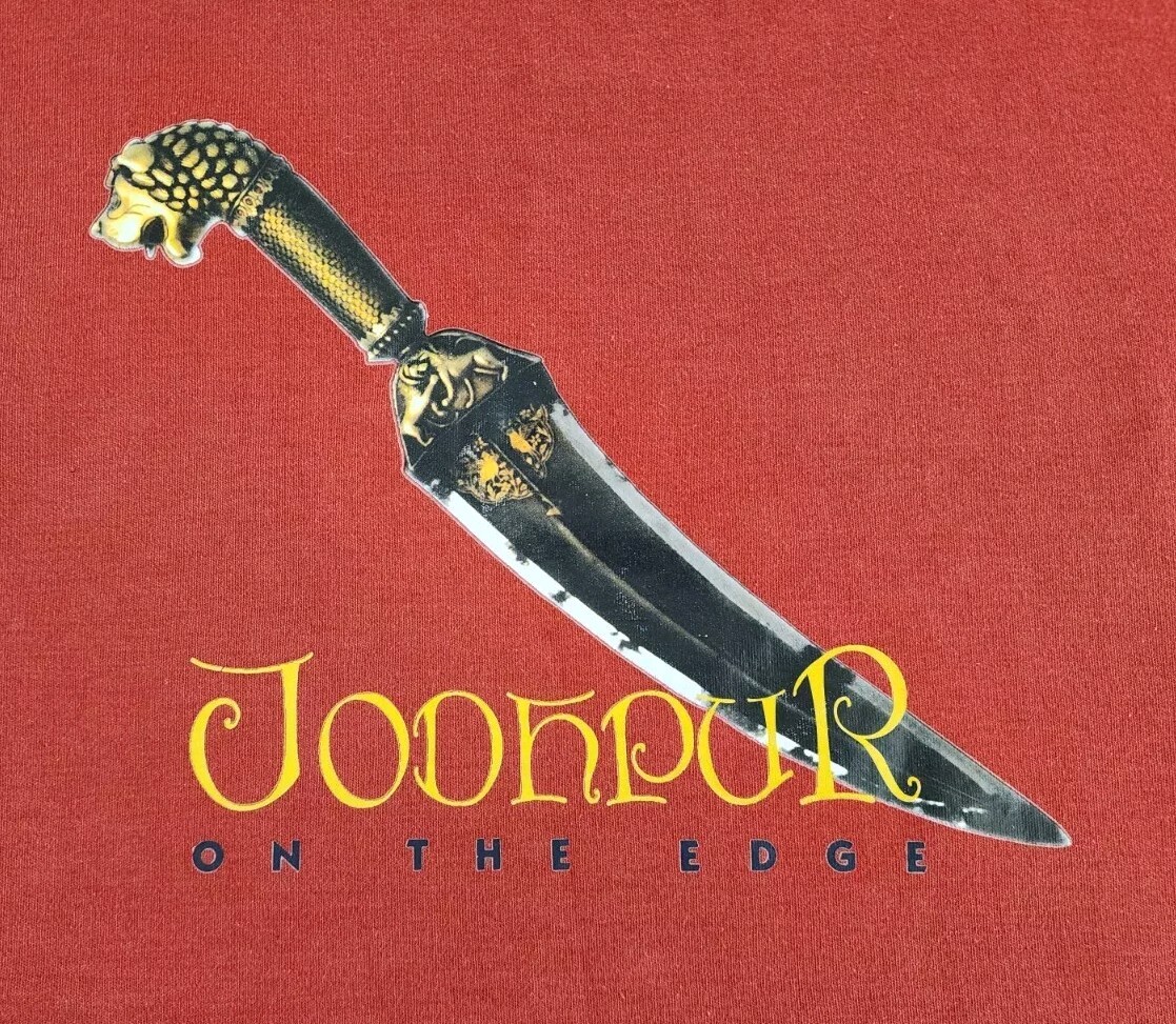 Lion Head Dagger Shirt Mens Large Mehrangarh Museum Shop Jodhpur India Adult A14 gallery