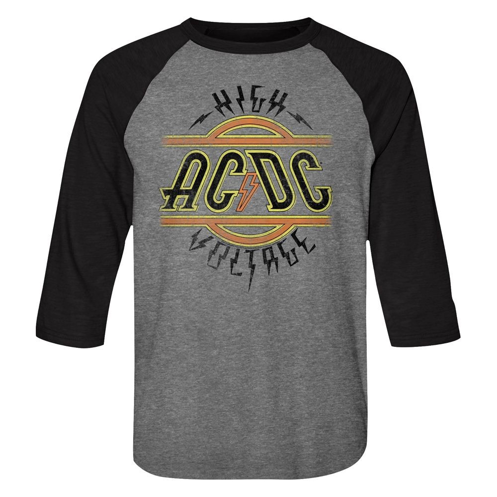 AC/DC High Voltage 3/4 Sleeve Raglan T-Shirt gallery