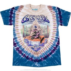 [Limited Edition] Vintage Grateful Dead Carpet Ride Tie-Dye T-Shirt Liquid Blue