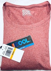 32 DEGREES Men’s T-Shirt Quick Dry Soft Stretch Crew Neck Anti Odor / Static NWT