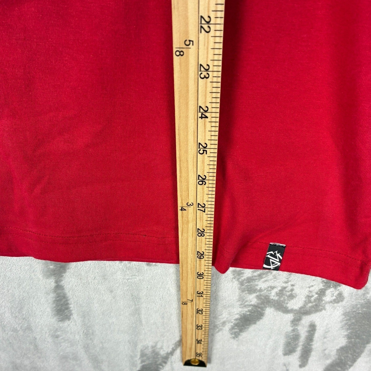 Cavi Mens Red Graphic T-Shirt Eagle Crest Chevron Gold Blue Yellow 2XL gallery