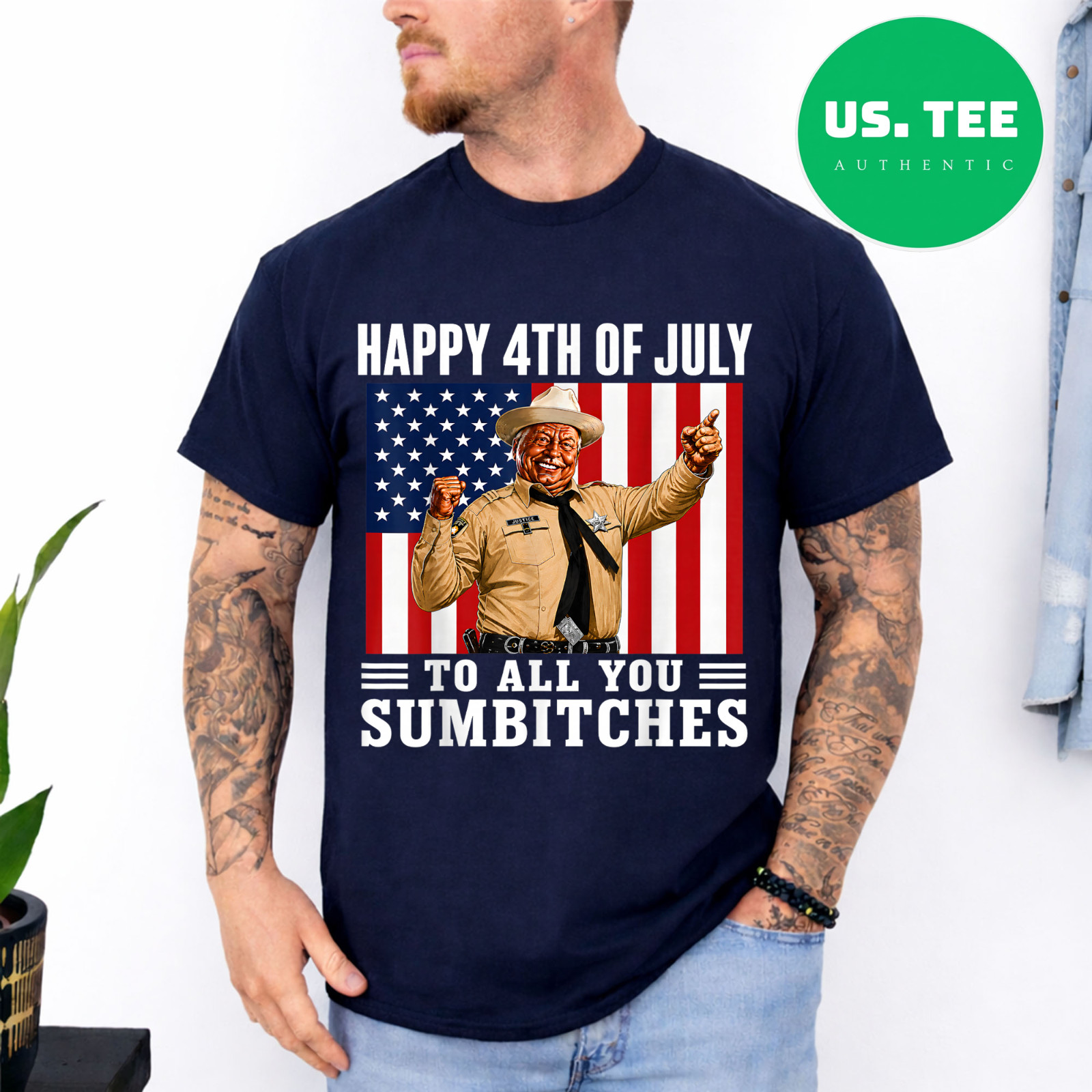 Happy 4th of July to All You Sumbitches T-Shirt gallery