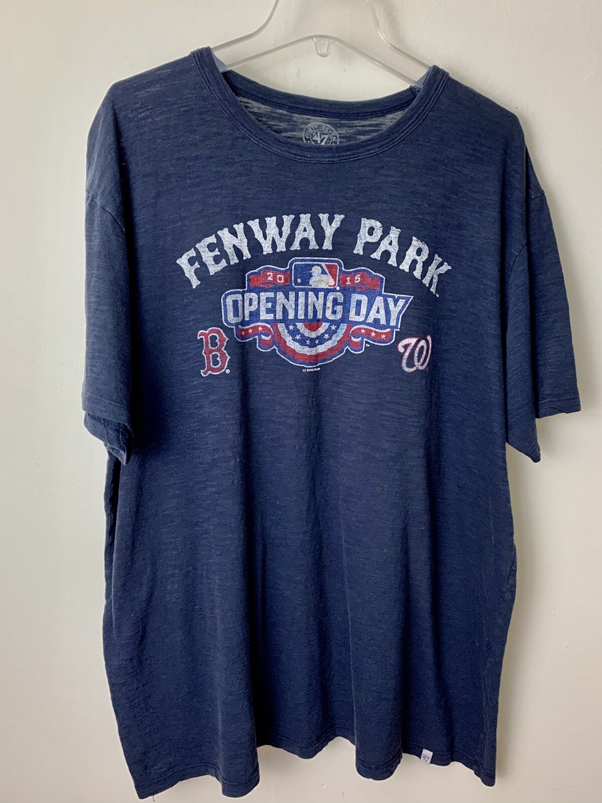 Fenway Park t-shirt men’s size 2xl short sleeve semi sheer opening day 2015