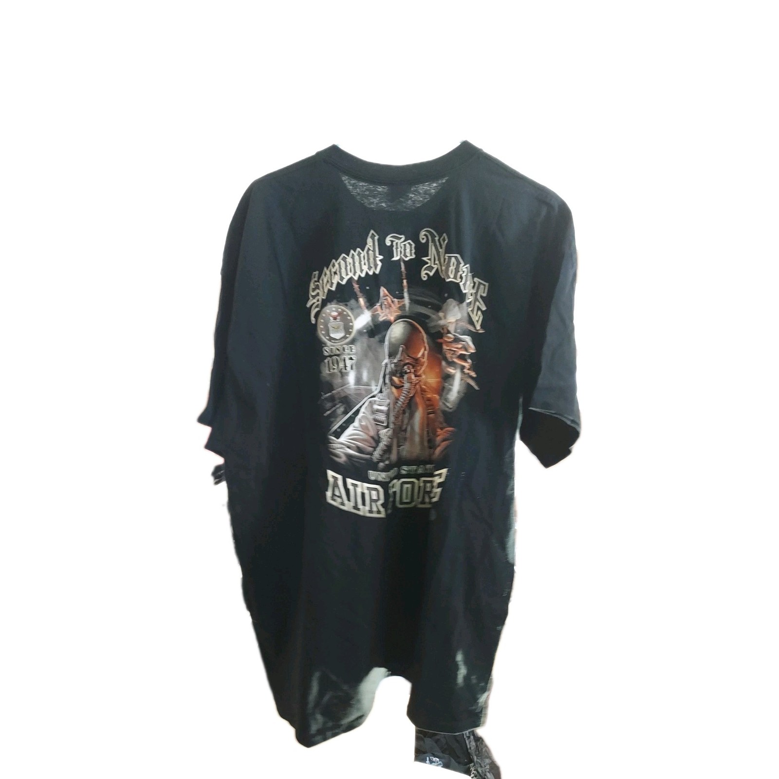 Air Force Second To None Graphic T-shirt Mens Sz MEDIUM NWOT – #155